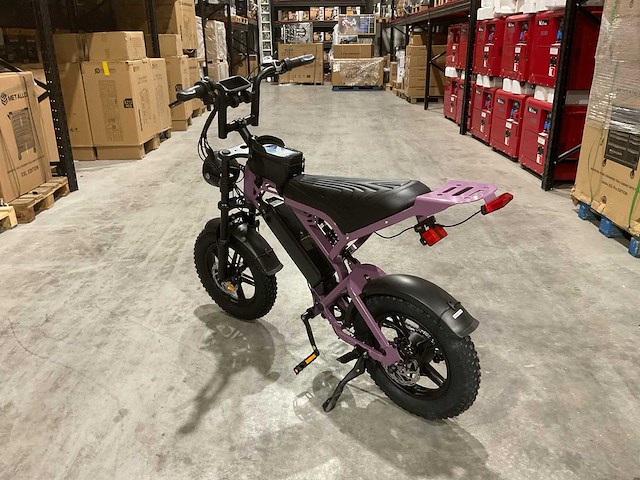 V20 - mini - purple - elektrische fiets - afbeelding 10 van  13