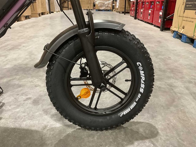 V20 - mini - purple - elektrische fiets - afbeelding 17 van  18