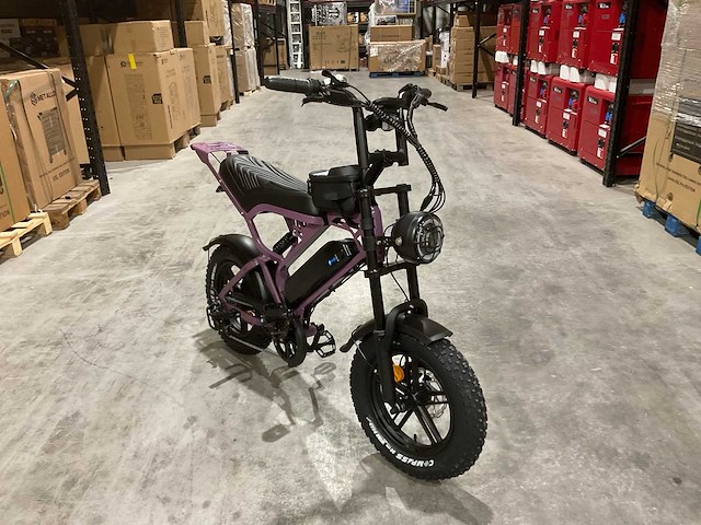V20 - mini - purple - elektrische fiets - afbeelding 5 van  9