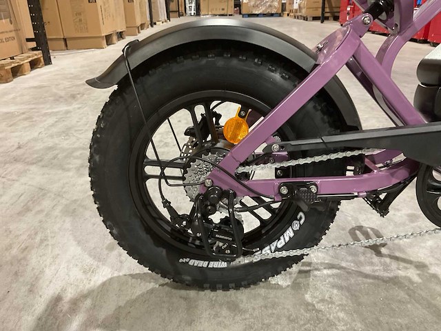 V20 - mini - purple - elektrische fiets - afbeelding 10 van  11