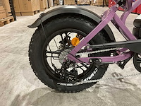 V20 - mini - purple - elektrische fiets - afbeelding 10 van  11