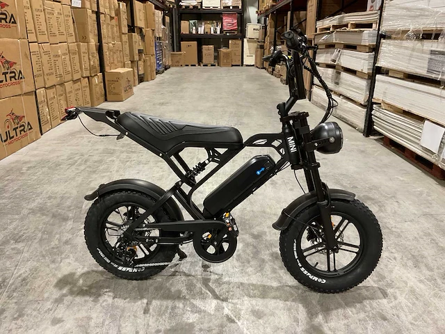 V20 mini black elektrische fiets - afbeelding 12 van  22