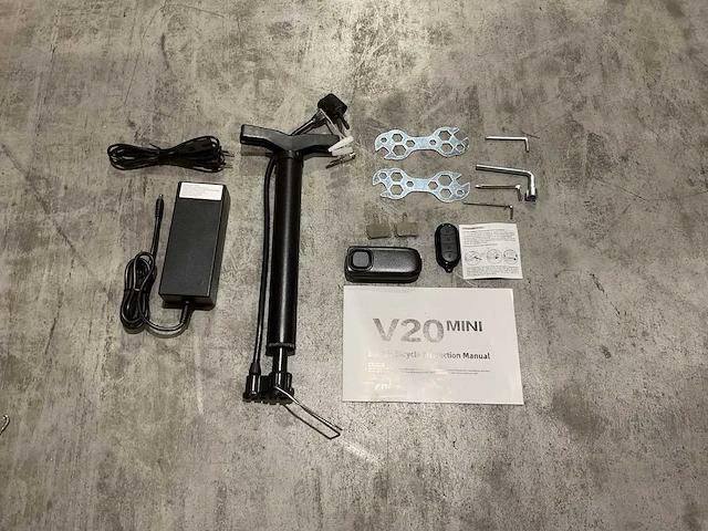 V20 mini grey elektrische fiets - afbeelding 14 van  21
