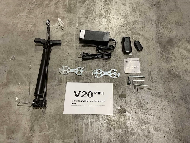 V20 mini purple elektrische fiets - afbeelding 7 van  18