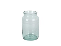 Vaas clermont ø18xh30cm recycled glas (662x) - afbeelding 1 van  1