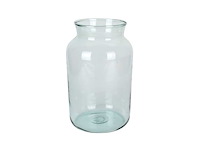Vaas clermont ø23xh40cm recycled glas (221x) - afbeelding 1 van  1