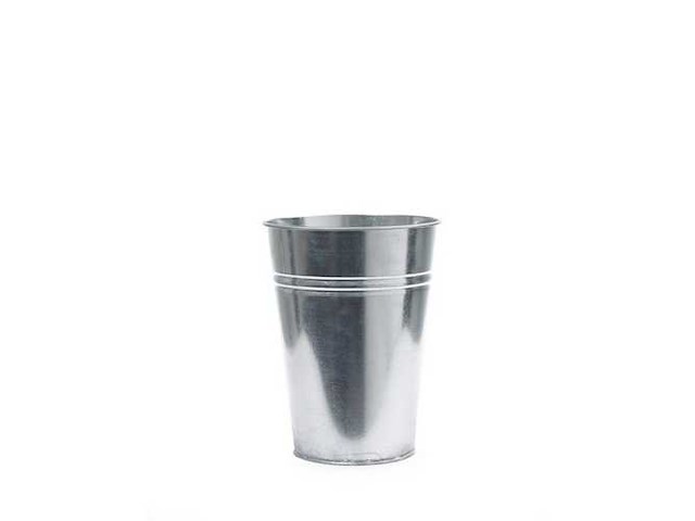 Vaas galvanized ridge 23,5cm 12/box (1294x) - afbeelding 1 van  1