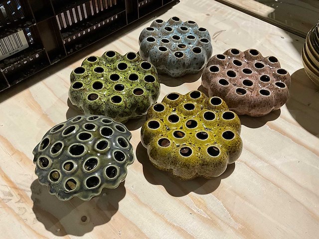 Vaas "koraal" (18x) - afbeelding 1 van  1