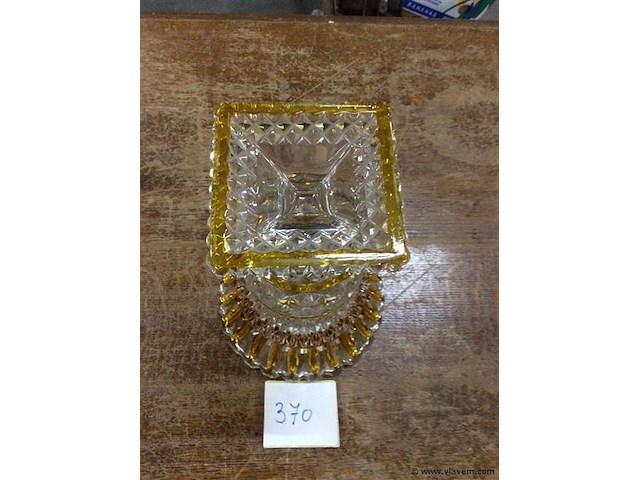 Vaas kristal h:20 - afbeelding 4 van  4