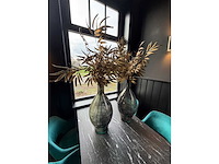 Vaas met kunstbloemen (2x) - afbeelding 2 van  4
