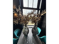 Vaas met kunstbloemen (2x) - afbeelding 4 van  4