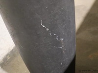 Vaas met kunstbloemen & decoratieve takken - afbeelding 5 van  5