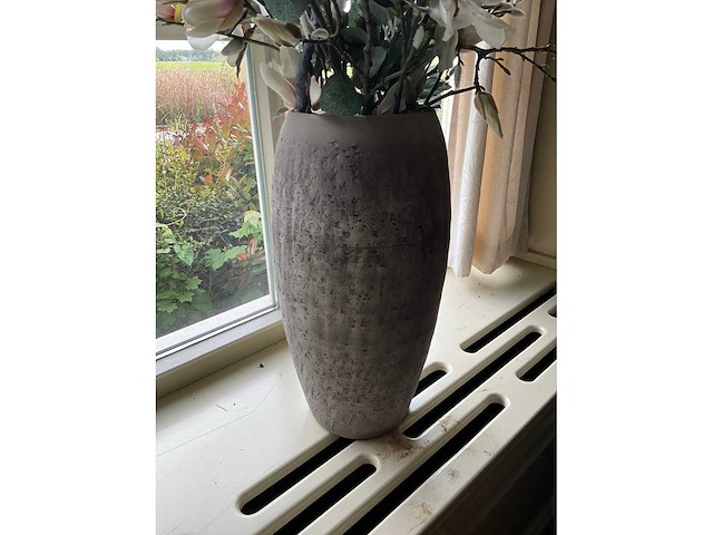 Vaas met kunstbloemen - afbeelding 4 van  4