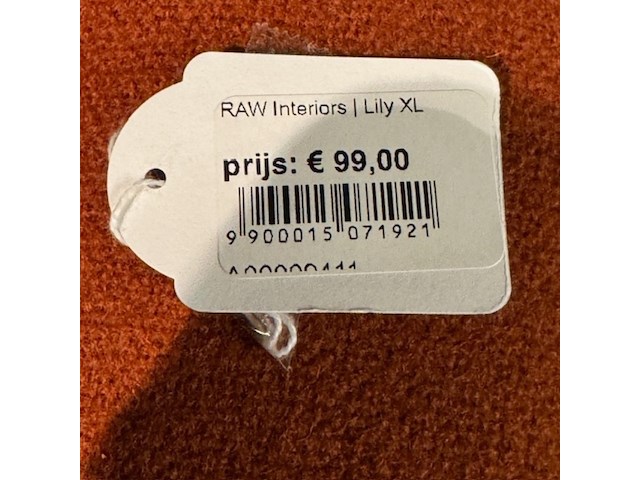 Vaas raw interiors, lily xl, roze - afbeelding 2 van  4