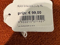 Vaas raw interiors, lily xl, roze - afbeelding 2 van  4