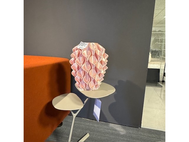 Vaas raw interiors, lily xl, roze - afbeelding 3 van  4