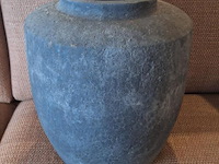 Vaas stone planter black - afbeelding 1 van  2