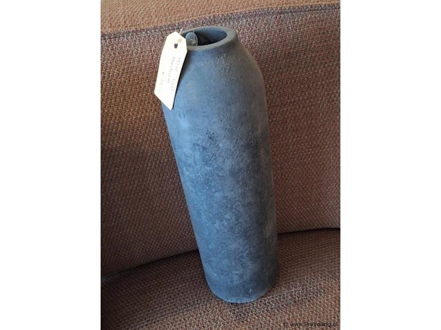 Vaas tali minimalistic stone black - afbeelding 1 van  2