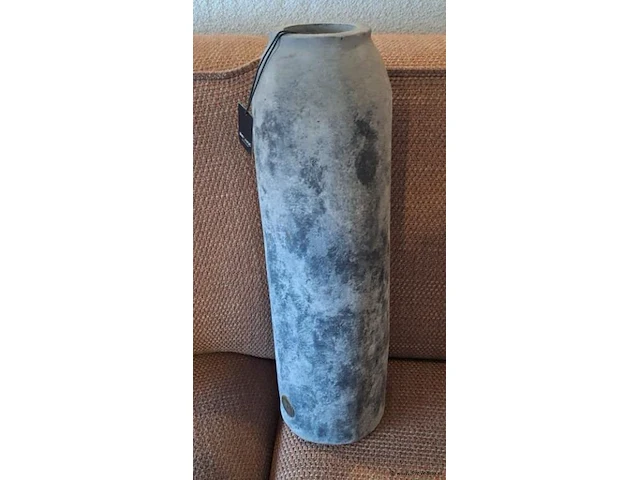 Vaas tali minimalistic stone black - afbeelding 1 van  3