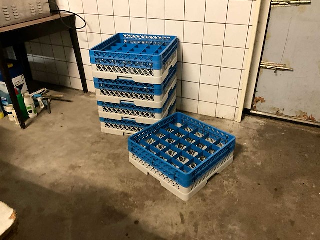 Vaatwaskorven met vakken (5x) - afbeelding 1 van  5