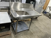 Vaatwasmachine aanvoertafel - afbeelding 1 van  2