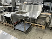 Vaatwasmachine aanvoertafel - afbeelding 1 van  9