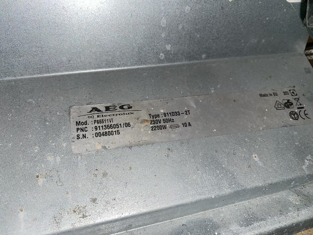 Vaatwasser, aeg, f65511vi - afbeelding 6 van  6