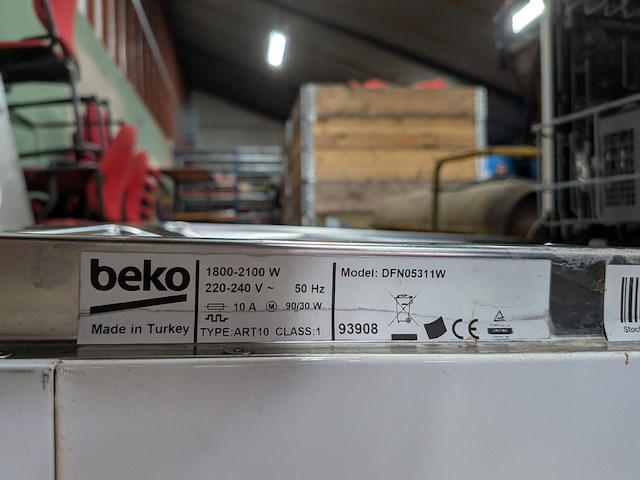 Vaatwasser beko, dfn05311w - afbeelding 7 van  8