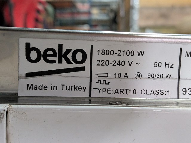 Vaatwasser beko, dfn05311w - afbeelding 8 van  8