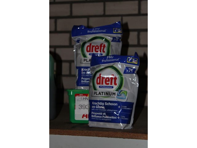 Vaatwastabletten dreft en ariel. 3 verpakkingen. - afbeelding 2 van  2