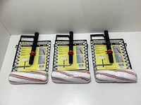 Vachtroller telescopisch + verfrooster (3x) - afbeelding 3 van  8