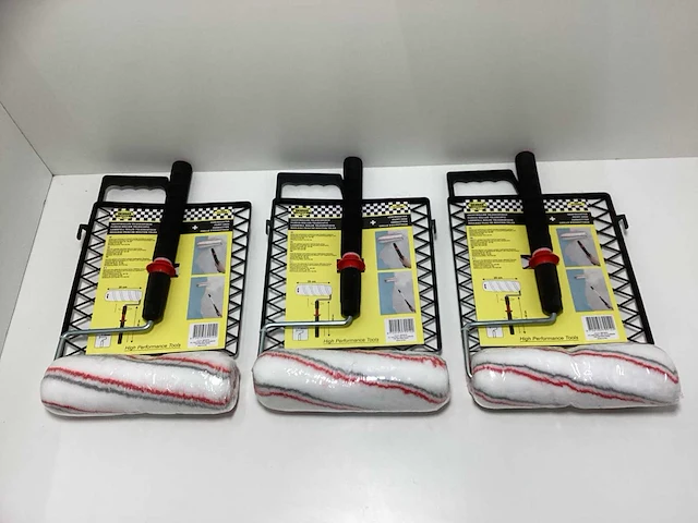 Vachtroller telescopisch + verfrooster (3x) - afbeelding 8 van  8