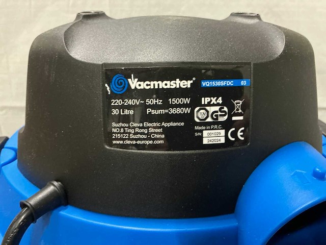 Vacmaster vq1530sfdc stofzuiger - afbeelding 6 van  7