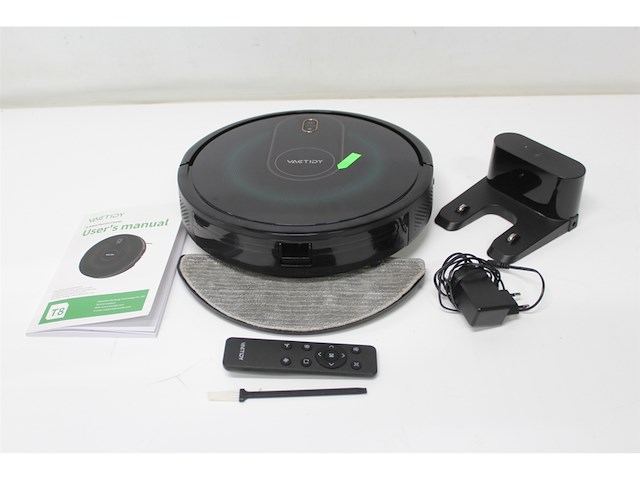 Vactidy nimble t8 2 in 1 robotstofzuiger met dweilfunctie dierenharen voor tapijten - afbeelding 5 van  6