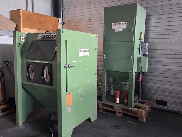 Vacu-blast - 1994 - ventus 125 s - zandstraalmachine - afbeelding 1 van  11