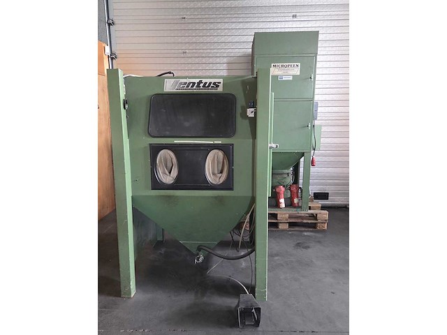 Vacu-blast - 1994 - ventus 125 s - zandstraalmachine - afbeelding 3 van  11