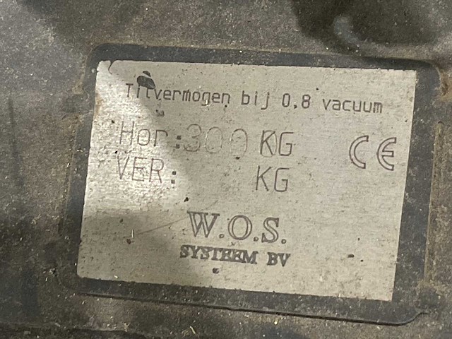 Vacuüm bestrating toebehoren voor graafmachine - afbeelding 20 van  23