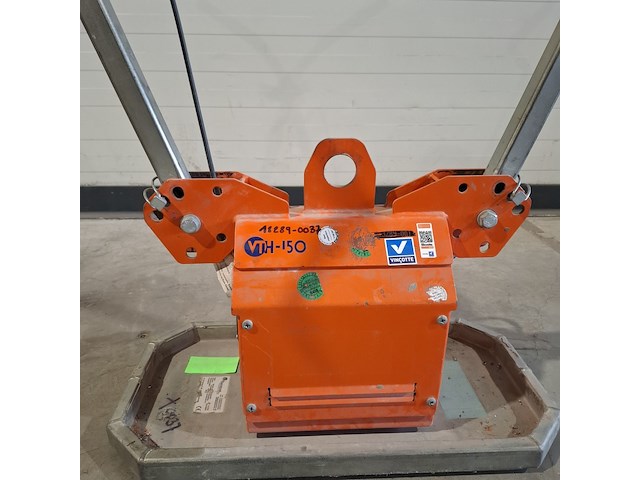 Vacuüm hijsunit met zuignap 150kg -230v hamevac, vth-150-bl, bouwjaar 2015 - afbeelding 3 van  8