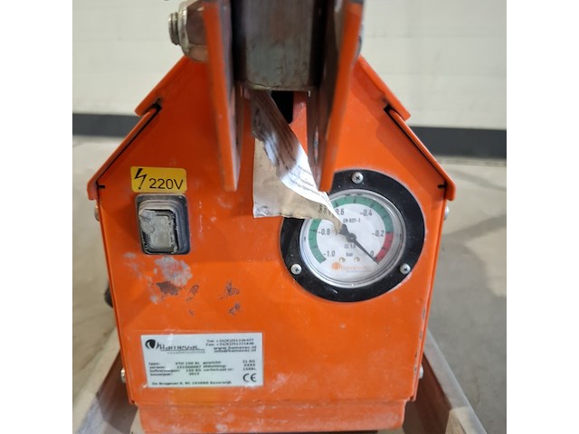 Vacuüm hijsunit met zuignap 150kg -230v hamevac, vth-150-bl, bouwjaar 2015 - afbeelding 6 van  8
