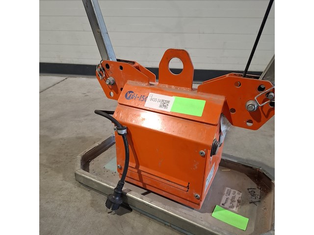 Vacuüm hijsunit met zuignap 150kg -230v hamevac, vth-150-bl, bouwjaar 2015 - afbeelding 7 van  8