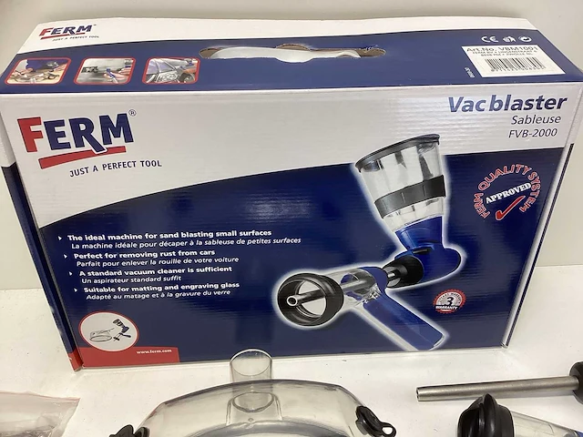 Vacuüm zandstraalapparaat fvb-2000 - afbeelding 4 van  8