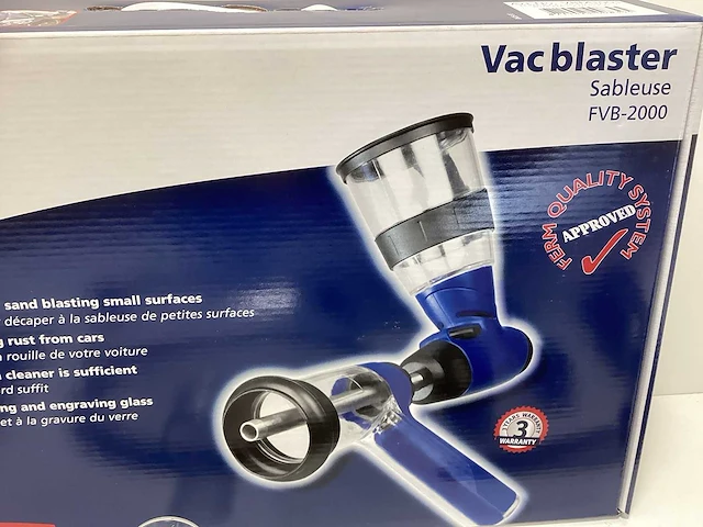 Vacuüm zandstraalapparaat fvb-2000 - afbeelding 5 van  8