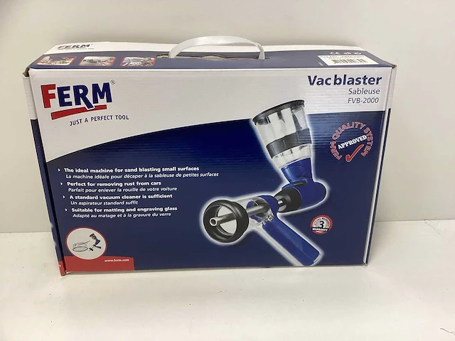 Vacuüm zandstraalapparaat fvb-2000 - afbeelding 6 van  8