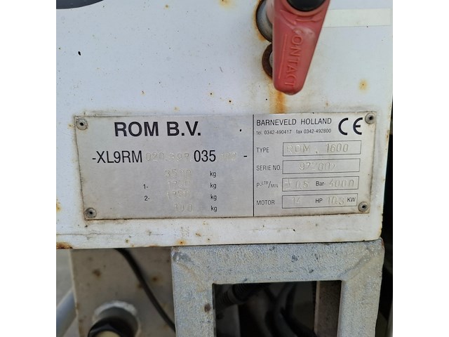 Vacuum zuigaanhanger, rom, rom1600, 1997 - afbeelding 36 van  41