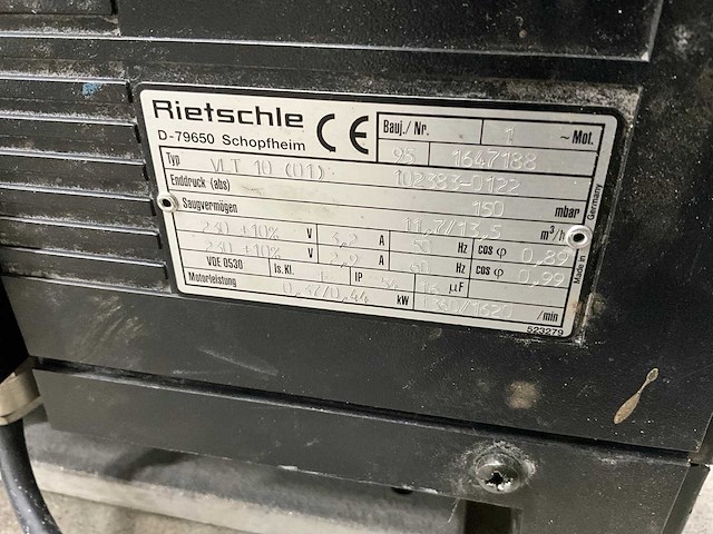 Vacuumatic mv vacuümvormmachine - afbeelding 1 van  7