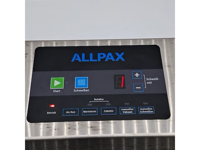Vacuumeermachine, allpax - afbeelding 4 van  9