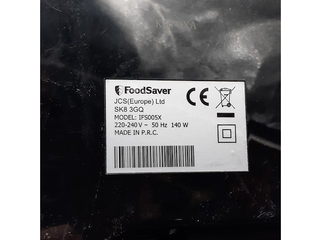 Vacuümmachine, foodsaver, ifs005x - afbeelding 7 van  7