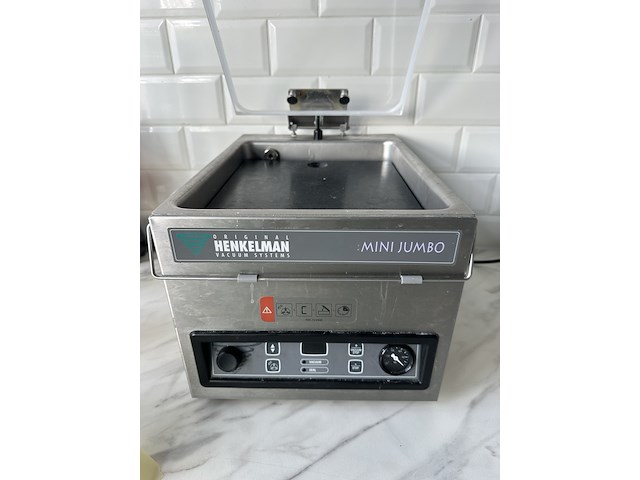 Vacuümmachine , henkelman, mini jumbo , grijs / chroom, 2023 - afbeelding 1 van  8