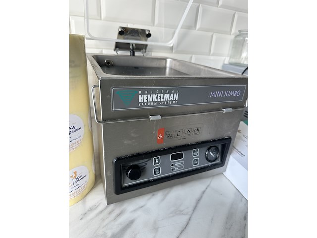 Vacuümmachine , henkelman, mini jumbo , grijs / chroom, 2023 - afbeelding 3 van  8