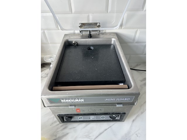 Vacuümmachine , henkelman, mini jumbo , grijs / chroom, 2023 - afbeelding 5 van  8